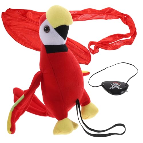 Toyvian 1Satz Piraten Cosplay mit Bandana Augenklappe und Gefülltem Papagei Teiliges Verkleidezubehör für Halloween Mottopartys und Cosplay Leuchtende Farben und Einzigartiges Design Toyvian 1Satz Piraten Cosplay mit Bandana Augenklappe und Gefülltem Papagei Teiliges Verkleidezubehör für Halloween Mottopartys und Cosplay Leuchtende Farben und Einzigartiges Design von Toyvian