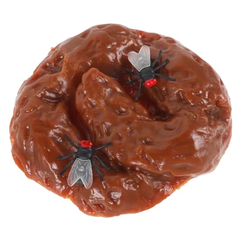 Toyvian 1Satz Realistische Poop für Ekelhaftes Partyspielzeug für Halloween und Scherze Große Fake KOT Attraktion von Toyvian