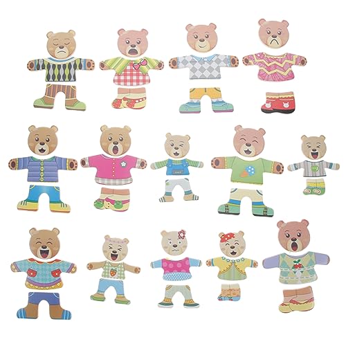 Toyvian 1Satz Tierwechsel Puzzle aus Holz für Pädagogisches Ankleidepuzzle mit Design Fördert Hand Auge Koordination für Kreatives und Lernen Toyvian 1Satz Tierwechsel Puzzle aus Holz für Pädagogisches Ankleidepuzzle mit Design Fördert Hand Auge Koordination für Kreatives und Lernen von Toyvian