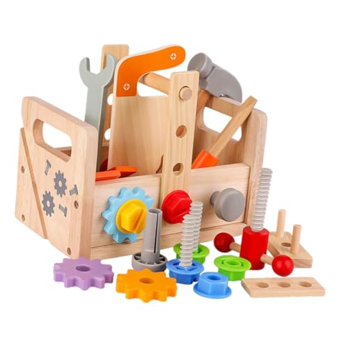 Toyvian 1Satz Werkzeugset aus Pädagogische Toolbox für Kleinkinder Lernspielzeug mit Realistischen Werkzeugen für Rollenspiele und Frühkindliche Bildung Toyvian 1Satz Werkzeugset aus Pädagogische Toolbox für Kleinkinder Lernspielzeug mit Realistischen Werkzeugen für Rollenspiele und Frühkindliche Bildung von Toyvian