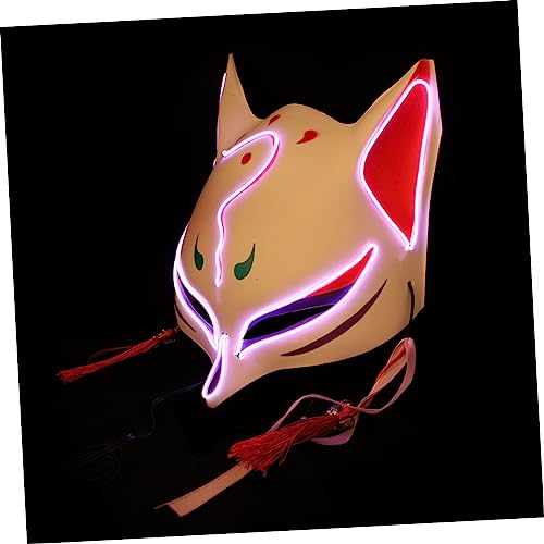 Toyvian 1Stk Fuchs Glow Maske lustige Halloween-Maske Halloween-Party-Maske lustig leuchtend Cool halloween merch halloween costume kleidung lustige Maske kreative Maske Plastik Violett Toyvian 1Stk Fuchs Glow Maske lustige Halloween-Maske Halloween-Party-Maske lustig leuchtend Cool halloween merch halloween costume kleidung lustige Maske kreative Maske Plastik Violett von Toyvian
