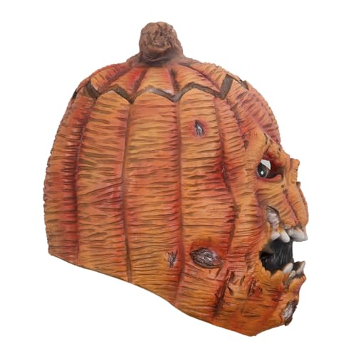 Toyvian 1Stk Halloween-Maske gruseliges Cosplay Halloween-Streich-Requisite the hallow halloween mitgebsel kopfschmuck Cosplay-Kopfbedeckung Halloween-Kopfbedeckung Emulsion Orange Toyvian 1Stk Halloween-Maske gruseliges Cosplay Halloween-Streich-Requisite the hallow halloween mitgebsel kopfschmuck Cosplay-Kopfbedeckung Halloween-Kopfbedeckung Emulsion Orange von Toyvian