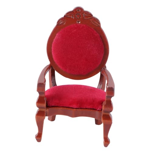 Toyvian 1Stk Puppenstubenstuhl kinderzimmerdeko Dekoration kinderzimmer Mini Furniture schlasessel sitzsessel stühle Miniaturmöbel Mini-Verzierung Mini-Ornament Mini-Stuhl hölzern Brown Toyvian 1Stk Puppenstubenstuhl kinderzimmerdeko Dekoration kinderzimmer Mini Furniture schlasessel sitzsessel stühle Miniaturmöbel Mini-Verzierung Mini-Ornament Mini-Stuhl hölzern Brown von Toyvian