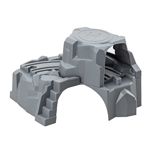 Toyvian Spielzeug Kinder Eisenbahntunnel Modell Baustein Spielzeug Zugszene Und Zughöhle Für Kleinkinder von Toyvian