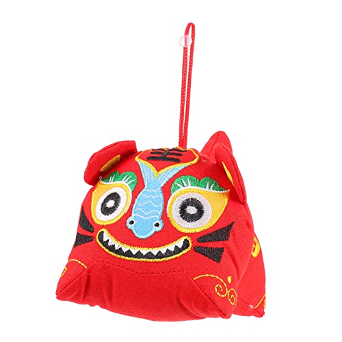 Toyvian 1Stk Tigerpuppe Gans Geweih Tierdekoration Cartoon-Puppe chinesische Puppe Ratsche wohnzimmerdeko glucksbringer Tiger Dekoration Tierpuppe Cartoon-Figur-Schmuck Stoff rot Toyvian 1Stk Tigerpuppe Gans Geweih Tierdekoration Cartoon-Puppe chinesische Puppe Ratsche wohnzimmerdeko glucksbringer Tiger Dekoration Tierpuppe Cartoon-Figur-Schmuck Stoff rot von Toyvian