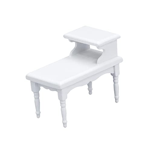 Toyvian 1Stk weißer doppelwandiger couchtisch Nachttisch Kleiner weißer Tisch Mini-Tisch Kleiner Tisch puppenstubenmöbel puppenhaus Einrichtung Teetischschmuck Teetisch aus Holz hölzern Toyvian 1Stk weißer doppelwandiger couchtisch Nachttisch Kleiner weißer Tisch Mini-Tisch Kleiner Tisch puppenstubenmöbel puppenhaus Einrichtung Teetischschmuck Teetisch aus Holz hölzern von Toyvian
