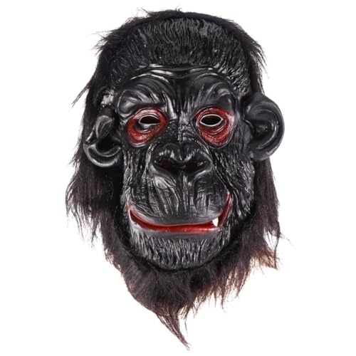 Toyvian 1Stück Halloween Maske Gorilla Maske für Kostümpartys Horrormaske aus Weichem für Gruselige für Cosplay und Halloween Dekoration von Toyvian