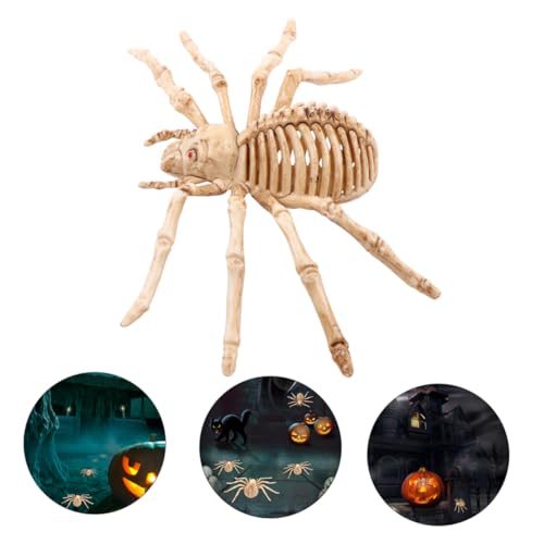 Toyvian 1Stück Knochenspinne für Halloween Deko Gruselige Skelettdekoration Beige mit Zufälliger Augenfarbe für Partys und Veranstaltungen Toyvian 1Stück Knochenspinne für Halloween Deko Gruselige Skelettdekoration Beige mit Zufälliger Augenfarbe für Partys und Veranstaltungen von Toyvian
