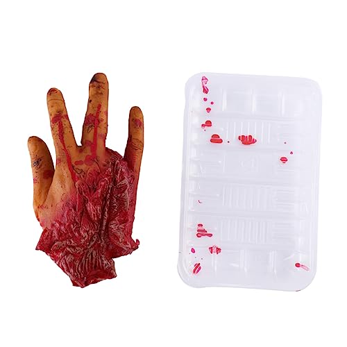 Toyvian 1Stück Simulation Menschliches Organ Halloween Dekoration Gruselige Requisiten für Spukhaus und Horror Partys Abgetrennter Finger Langlebig und Wiederverwendbar Toyvian 1Stück Simulation Menschliches Organ Halloween Dekoration Gruselige Requisiten für Spukhaus und Horror Partys Abgetrennter Finger Langlebig und Wiederverwendbar von Toyvian