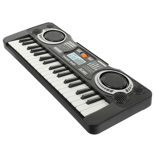 Toyvian 1Stück Tasten Klavier Lernspielzeug für Kleinkinder Elektronisches Piano aus Hochwertigem Musikspielzeug für Jungen und Mädchen als Weihnachts oder Geburtstagsgeschenk von Toyvian