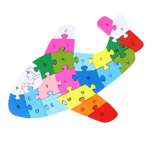 Toyvian 1pc 26 Bausteinspielzeug Puzzlematte Rätseln Puzzle- Für Puzzle- Aus Holz Hölzern Toyvian 1pc 26 Bausteinspielzeug Puzzlematte Rätseln Puzzle- Für Puzzle- Aus Holz Hölzern von Toyvian