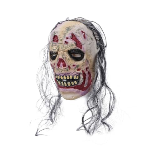 Toyvian 1stk Halloween Zombie Maske Halloween-party-maske Gesichtsbedeckung Horror Zombie-gesichtsmaske Totenkopfmaske Volles Gesicht Led-masken Halloween-maske Vinyl Toyvian 1stk Halloween Zombie Maske Halloween-party-maske Gesichtsbedeckung Horror Zombie-gesichtsmaske Totenkopfmaske Volles Gesicht Led-masken Halloween-maske Vinyl von Toyvian