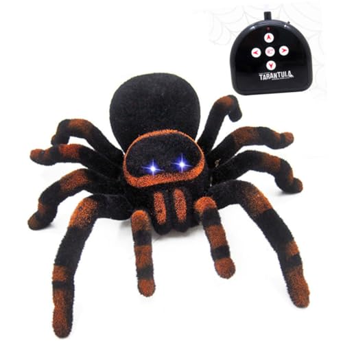 Toyvian 1Stk Kinderspielzeug Halloween-Spielzeug Halloween-Spinnendekorationen Spinnenspielzeug Spielzeuge ferngesteuerte Spinne Tier Requisiten von Toyvian