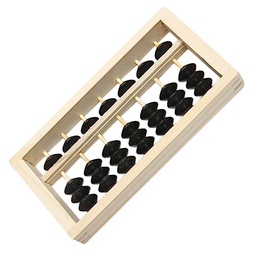 Toyvian Puzzle-Spielzeug 1stk Kleiner Abakus Kid Math Aid Spielzeug Kid s Berechnung Werkzeug P?dagogisches Chinesische Abacus Holz Arithmetik Soroban Japan Weiße Perle Hölzern Student Toyvian Puzzle-Spielzeug 1stk Kleiner Abakus Kid Math Aid Spielzeug Kid s Berechnung Werkzeug P?dagogisches Chinesische Abacus Holz Arithmetik Soroban Japan Weiße Perle Hölzern Student von Toyvian