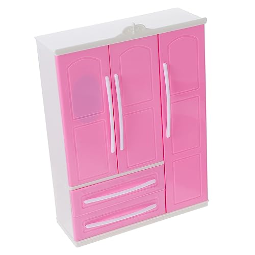 Toyvian 1stk Puppenkleiderschrank Garderobenschmuck Mini-möbelzubehör Puppenkleidung Accessoires Kleiderschrank Für Puppenkleider Kleine Hausbedarf Organizer Für Puppenkleidung Abs Rosa Toyvian 1stk Puppenkleiderschrank Garderobenschmuck Mini-möbelzubehör Puppenkleidung Accessoires Kleiderschrank Für Puppenkleider Kleine Hausbedarf Organizer Für Puppenkleidung Abs Rosa von Toyvian