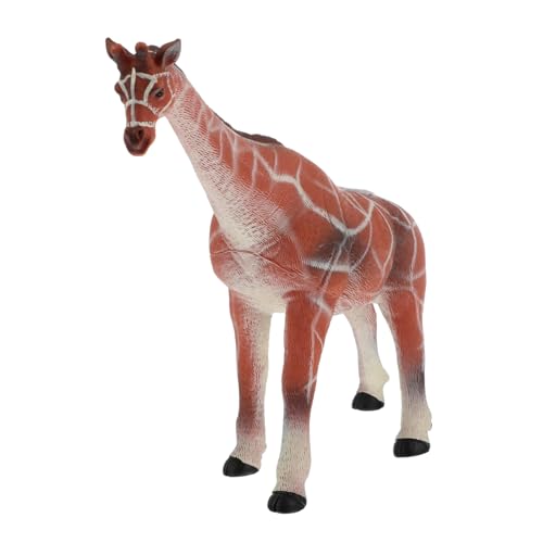 Toyvian Realistisches Giraffen-tierspielzeugmodell Simulationsgiraffenfigur Für Kinder Vinyl-kinderspielzeug Toyvian Realistisches Giraffen-tierspielzeugmodell Simulationsgiraffenfigur Für Kinder Vinyl-kinderspielzeug von Toyvian