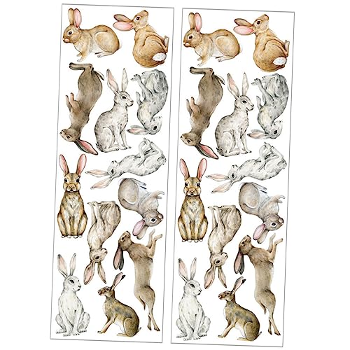 Toyvian Dekorative Aufkleber Mit Osterhasenmotiv PVC Zum Abziehen Und Aufkleben Für Wohnzimmer Und Schlafzimmer Toyvian Dekorative Aufkleber Mit Osterhasenmotiv PVC Zum Abziehen Und Aufkleben Für Wohnzimmer Und Schlafzimmer von Toyvian