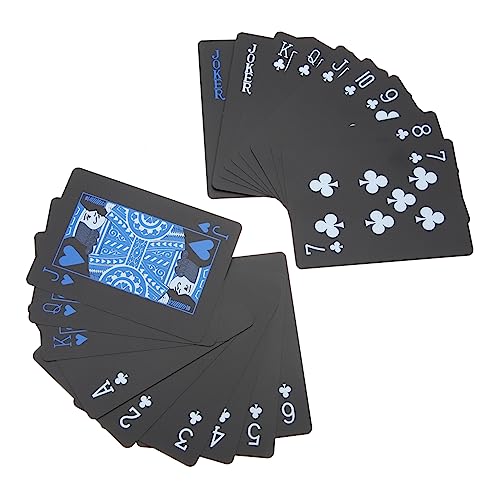 Toyvian Rechteckige Karten Home Poker Spiel 2 Spieler Kunststoff Poker Set Dekorative Karten Für Party Toyvian Rechteckige Karten Home Poker Spiel 2 Spieler Kunststoff Poker Set Dekorative Karten Für Party von Toyvian