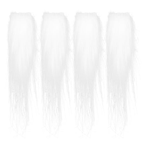 Toyvian 2 Paar Weihnachtsmann-augenbrauen – Selbstklebende Weiße Plüsch-augenbrauen für Weihnachtsfeiern, Feiertage, Cosplay, Kostümzubehör, Requisiten Toyvian 2 Paar Weihnachtsmann-augenbrauen – Selbstklebende Weiße Plüsch-augenbrauen für Weihnachtsfeiern, Feiertage, Cosplay, Kostümzubehör, Requisiten von Toyvian