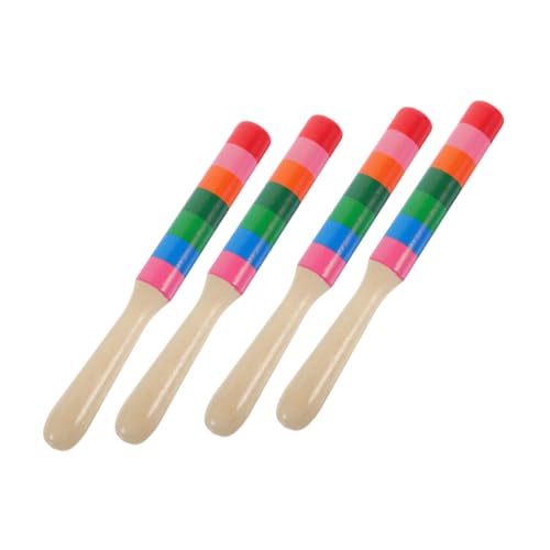 Toyvian 2 Paare Holz Rhythmus Sticks für Musikinstrumente Rhythmusgefühl und Kreativität Stabiles Percussion Instrument für Musikalische Früherziehung Sicher und Praktisch für Kleine Hände Toyvian 2 Paare Holz Rhythmus Sticks für Musikinstrumente Rhythmusgefühl und Kreativität Stabiles Percussion Instrument für Musikalische Früherziehung Sicher und Praktisch für Kleine Hände von Toyvian