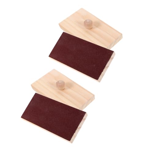 Toyvian 2 Paare Montessori Holz Sandblock Schlaginstrument für Kleinkinder Tragbares Percussion mit Dual Sound Sicheres Langlebiges Musikspielzeug zur Rhythmusschulung und Frühkindlichen Toyvian 2 Paare Montessori Holz Sandblock Schlaginstrument für Kleinkinder Tragbares Percussion mit Dual Sound Sicheres Langlebiges Musikspielzeug zur Rhythmusschulung und Frühkindlichen von Toyvian