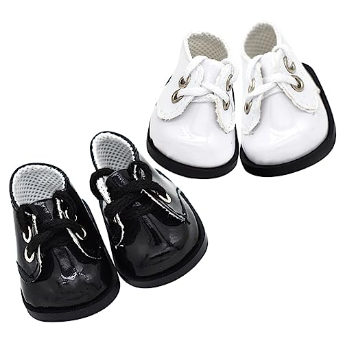 Toyvian 2 Paare Puppen -Turnschuhe ausgestopft Puppen für Mädchen Mini-Hausschuhe-Ornamente Puppen Kleidung Puppen Klamotten Mini-Szenen-Requisiten Puppe dekorative Schuhe Leder Toyvian 2 Paare Puppen -Turnschuhe ausgestopft Puppen für Mädchen Mini-Hausschuhe-Ornamente Puppen Kleidung Puppen Klamotten Mini-Szenen-Requisiten Puppe dekorative Schuhe Leder von Toyvian