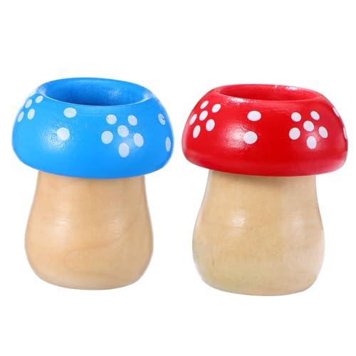 Toyvian 2 Pcs Kaleidoskop Party Für Party Favors Lustige Pilz Kleine Holz Toyvian 2 Pcs Kaleidoskop Party Für Party Favors Lustige Pilz Kleine Holz von Toyvian