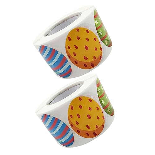 Toyvian 2 Rollen Osterei-Aufkleber Entzückende Osterbänder Selbstklebende Ostersticker Aufkleber Für Geschenkverpackungen Bänder Für Ostern Buchaufkleber Osterbänder Festivalbänder Toyvian 2 Rollen Osterei-Aufkleber Entzückende Osterbänder Selbstklebende Ostersticker Aufkleber Für Geschenkverpackungen Bänder Für Ostern Buchaufkleber Osterbänder Festivalbänder von Toyvian