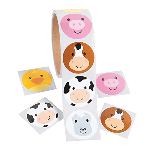 Toyvian 2 Rollen Stereo-Aufkleber klebesticker Stickers Aufkleber aufklebebuchstaben Klebeetiketten Sticker lustig Aufkleber Kinderzimmer Dekoration lustige Aufkleber süße Sticker von Toyvian