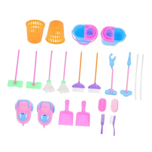 Toyvian Spielzeug-reinigungsset Für Kinder – 2 Packungen À 18 Teile Mit Besen Und Mopp Perfekt Fürs Spielhaus Toyvian Spielzeug-reinigungsset Für Kinder – 2 Packungen À 18 Teile Mit Besen Und Mopp Perfekt Fürs Spielhaus von Toyvian