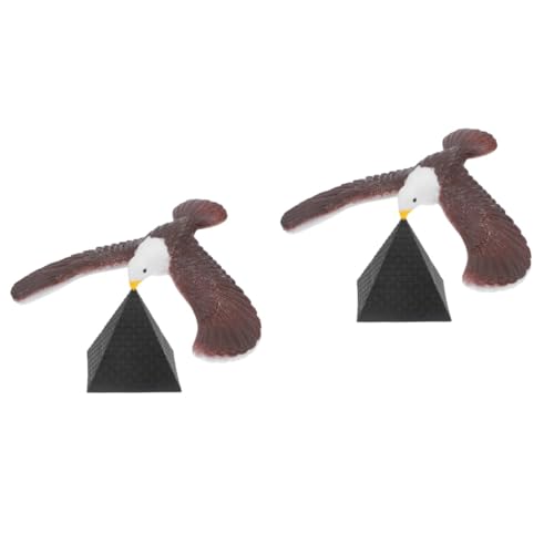 Toyvian 2 Sätze Balance Adler Modell Tischdekoration Physikalisches Gleichgewichtsspielzeug Kleines Balance Vogel Ornament für Zuhause Pädagogisches Desktop Stilvolles für Freunde Toyvian 2 Sätze Balance Adler Modell Tischdekoration Physikalisches Gleichgewichtsspielzeug Kleines Balance Vogel Ornament für Zuhause Pädagogisches Desktop Stilvolles für Freunde von Toyvian