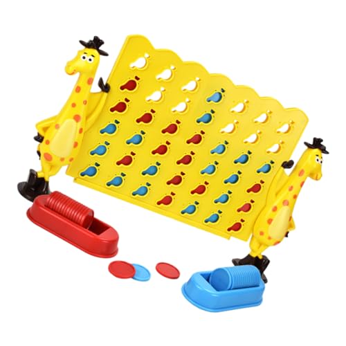 Toyvian 2 Sätze Bingo Reise-Brettspiele Reisespielzeug Kinderspielzeug Spielzeuge pädagogisches Spielzeug tragbares Schachspiel dreidimensional Schachbrett Viermal in Folge Eltern-Kind Abs von Toyvian