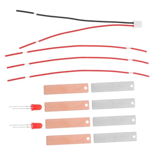 Toyvian 2 Sätze DIY Fruchtbatterie Experimentierkasten mit LED Kupfer Elektroden Kartoffelbatterie Wissenschaftsspielzeug für Nachhaltige Energie und Interaktives Bildungsprogramm Toyvian 2 Sätze DIY Fruchtbatterie Experimentierkasten mit LED Kupfer Elektroden Kartoffelbatterie Wissenschaftsspielzeug für Nachhaltige Energie und Interaktives Bildungsprogramm von Toyvian