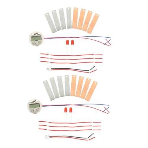 Toyvian 2 Sätze DIY Fruchtbatterie Experimentierkit mit Metallmaterial Elektronische Uhr für Schüler Wissenschaftliches Bastelset Kartoffel Wecker DIY Elektro zum Selbermachen Toyvian 2 Sätze DIY Fruchtbatterie Experimentierkit mit Metallmaterial Elektronische Uhr für Schüler Wissenschaftliches Bastelset Kartoffel Wecker DIY Elektro zum Selbermachen von Toyvian