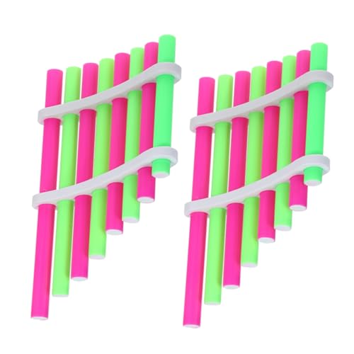Toyvian Mini-panflöten-instrumentenspielzeug Kinder-panflöten-Set Pädagogisches Musikspielzeug Für Die Hobby-entwicklung von Toyvian