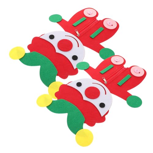 Toyvian 2 Sätze DIY Knopfspielzeug mit Stoffüberzug Sensorisches Lernspiel für Zipper-button Set für Feinmotorik Kreative Bastelaktivitäten und Taktile Toyvian 2 Sätze DIY Knopfspielzeug mit Stoffüberzug Sensorisches Lernspiel für Zipper-button Set für Feinmotorik Kreative Bastelaktivitäten und Taktile von Toyvian