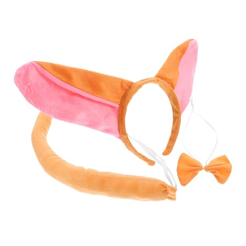 Toyvian 2 Sätze Esel Ohren Haarband und für Leichtes Tierkostüm Zubehör für Halloween Geburtstag Cosplay Kreatives Haarschmuck für Fantasievolles von Toyvian