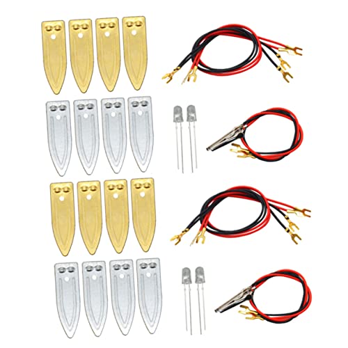 Toyvian 2 Sätze Experimentierausrüstung Zur Stromerzeugung Aus Früchten Zitronenfrüchte Zubehör Für Experimente Zur Stromerzeugung Aus Früchten Kupferelektrodenstreifen von Toyvian