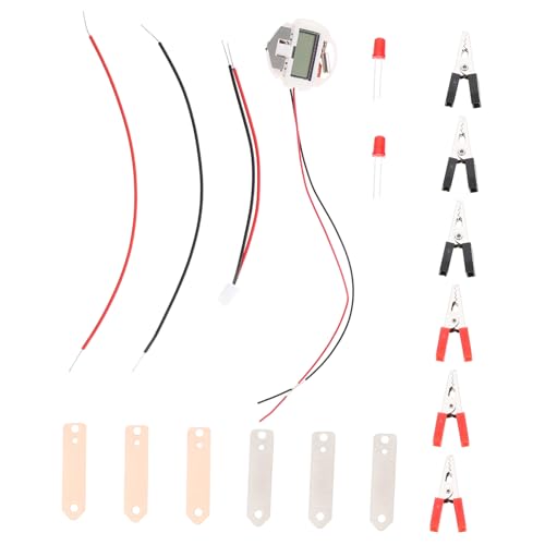 Toyvian 2 Sätze Fruchtbatterie Experimentierkasten Metallmaterial Sicher Wiederverwendbar Physik Lernspielzeug für DIY Stromerzeugung mit Früchten und Kartoffeln Toyvian 2 Sätze Fruchtbatterie Experimentierkasten Metallmaterial Sicher Wiederverwendbar Physik Lernspielzeug für DIY Stromerzeugung mit Früchten und Kartoffeln von Toyvian