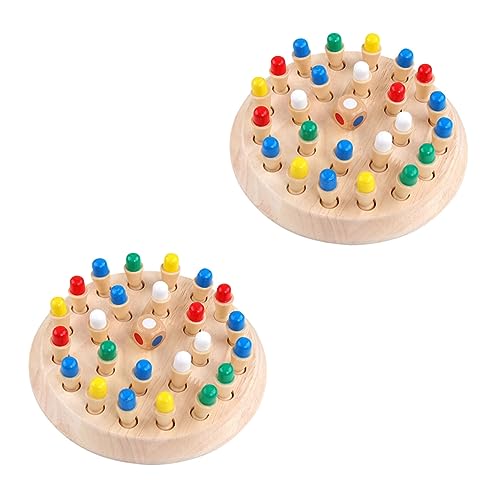 Toyvian 2 Sätze Gedächtnisschach Für Memory-Schach- Bildungsspielzeug Pädagogisches Schachspielzeug Logiktrainingsspielzeug Schach Passendes Kreatives Schach Holz Toyvian 2 Sätze Gedächtnisschach Für Memory-Schach- Bildungsspielzeug Pädagogisches Schachspielzeug Logiktrainingsspielzeug Schach Passendes Kreatives Schach Holz von Toyvian