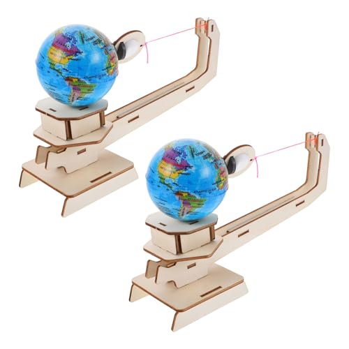 Toyvian 2 Sätze Gravity Science Kit ERD und Mondmodell Bausatz Stem Lernspielzeug für Koordination Kreativität und Ganzheitlichem und Schule von Toyvian