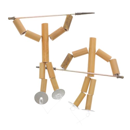 Toyvian 2 Sätze Kampfspielzeug Wollwickler Dampfgarer Für Die Küche Faden- Und Spulenorganizer Zahnseidespulen Stickgarnhalter Schüsselhalter Desktop-spielspielzeug Bjd-Puppen Bambus von Toyvian