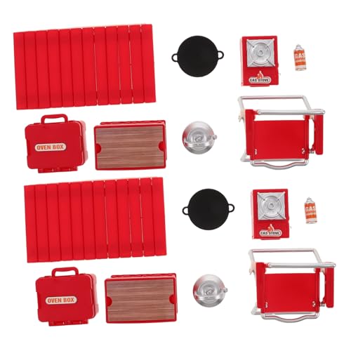 Toyvian 2 Sätze Kinderspielzeug Kleiner Campingstuhl Campingkinder Simulierter Herd Campingtisch Und Stühle Zusammenklappbare Esszimmerstühle Kleinkind Mini-campingstuhl Plastik Rot Toyvian 2 Sätze Kinderspielzeug Kleiner Campingstuhl Campingkinder Simulierter Herd Campingtisch Und Stühle Zusammenklappbare Esszimmerstühle Kleinkind Mini-campingstuhl Plastik Rot von Toyvian