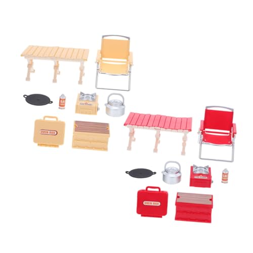 Toyvian 2 Sätze Klappstuhlmodell Miniaturofenfigur Puppenhaus Klappstuhl Dollhouse Chair Miniaturgartengrill Miniatur-puppenzubehör Puppenhaus -picknickzubehör Miniaturgasherde Plastik Toyvian 2 Sätze Klappstuhlmodell Miniaturofenfigur Puppenhaus Klappstuhl Dollhouse Chair Miniaturgartengrill Miniatur-puppenzubehör Puppenhaus -picknickzubehör Miniaturgasherde Plastik von Toyvian