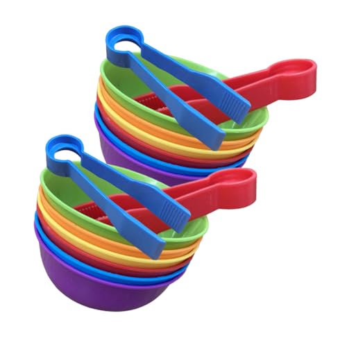 Toyvian 2 Sätze Klassifizierungspokal Sortierpinzette Sortierschalen Aus Kunststoff Zange Passende Schüsseln Farbanpassungsspiel Farbsortierschüssel Speicherwerkzeug Plastik Spielzeug Toyvian 2 Sätze Klassifizierungspokal Sortierpinzette Sortierschalen Aus Kunststoff Zange Passende Schüsseln Farbanpassungsspiel Farbsortierschüssel Speicherwerkzeug Plastik Spielzeug von Toyvian
