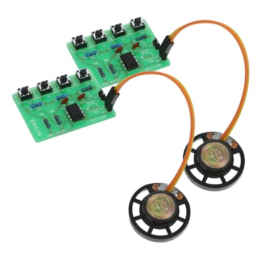 Toyvian 2sätze Elektronik Bausatz Oszillator Teile Für Elektronische Musikinstrumente Für Anfänger Und Fortgeschrittene Löten Und Basteln Mit Leichtem Material Umfassendes Projektset von Toyvian