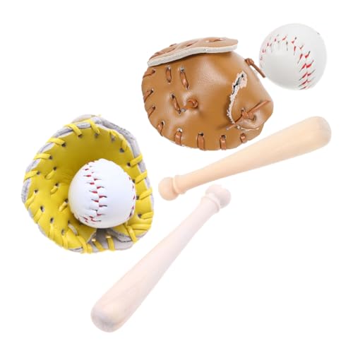 Toyvian 2 Sätze Mini Baseball und Softball Modelle Outdoor Sportparty Dekorationen Kindersicheres Pädagogisches Trainingsset Teiliges für Geburtstag und Puppenhaus Toyvian 2 Sätze Mini Baseball und Softball Modelle Outdoor Sportparty Dekorationen Kindersicheres Pädagogisches Trainingsset Teiliges für Geburtstag und Puppenhaus von Toyvian