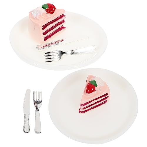 Toyvian 2 Sätze Mini-kuchenteller Miniatur-kuchendessert Mini-Kuchen-Modell Kleines Kuchenmodell Miniatur Vorgetäuschter Kuchen Mini-Sachen Mini- -küchenzubehör Winziges Essen Harz Rosa Toyvian 2 Sätze Mini-kuchenteller Miniatur-kuchendessert Mini-Kuchen-Modell Kleines Kuchenmodell Miniatur Vorgetäuschter Kuchen Mini-Sachen Mini- -küchenzubehör Winziges Essen Harz Rosa von Toyvian