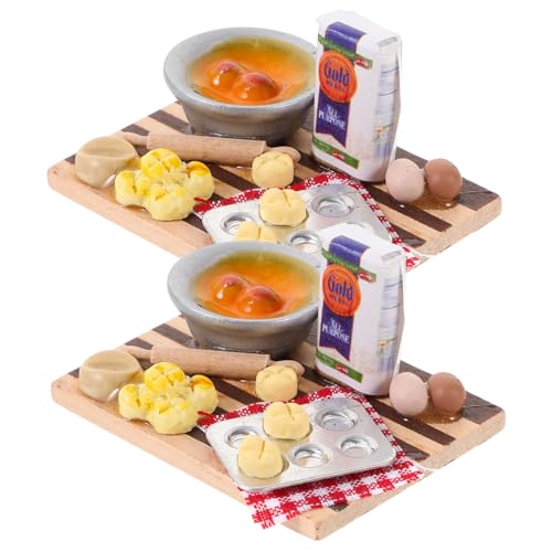 Toyvian 2 Sätze Miniatur Dinge Kocher Puppe Kessel Mini-Küchenutensilien Essen kleines Backzubehör Küchenutensilien für kleine Häuser Spielküchenzubehör Plastik Toyvian 2 Sätze Miniatur Dinge Kocher Puppe Kessel Mini-Küchenutensilien Essen kleines Backzubehör Küchenutensilien für kleine Häuser Spielküchenzubehör Plastik von Toyvian