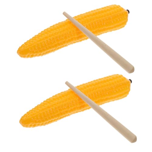 Toyvian 2 Sätze Obst-sandkasten- Musikspielzeug Für Gemüsesandstreuer Maracas Maisformstreuer Gemüseshaker Musikinstrument Simuliertes Maisspielzeug Abs Yellow Toyvian 2 Sätze Obst-sandkasten- Musikspielzeug Für Gemüsesandstreuer Maracas Maisformstreuer Gemüseshaker Musikinstrument Simuliertes Maisspielzeug Abs Yellow von Toyvian